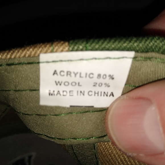 New England Patriots camouflage adjustable hat new without tags - Picture 4 of 5